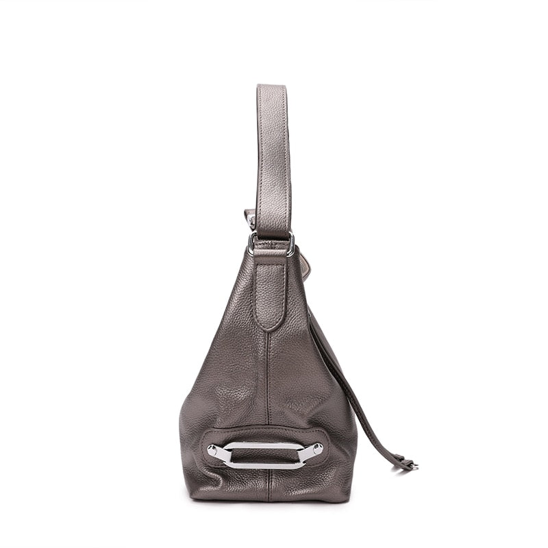 New 2020 ZENCY | 100% Genuine Cow Leather Women OL Handbag - Extendable Top Handle Bag - Cowhide Ladies Classic