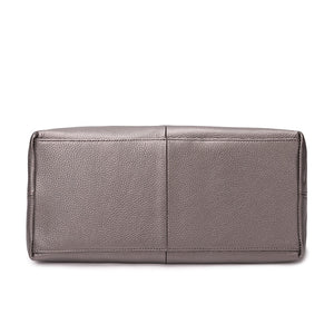 New 2020 ZENCY | 100% Genuine Cow Leather Women OL Handbag - Extendable Top Handle Bag - Cowhide Ladies Classic