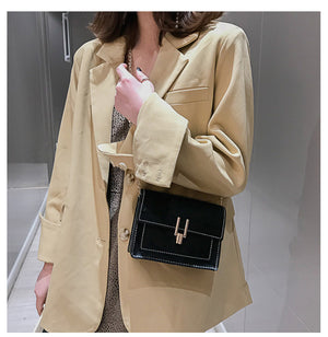 Women Shoulder Bags 2020 summer new Korean version of the Messenger bag handbag chain wild crack printing wild shoulder bag