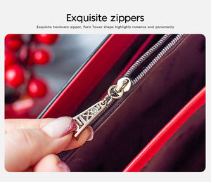 FOXER Women Crossbody Bag Shoulder Bags Shoulder Bag Purse Lady Flap Female Messenger Bag Valentine's Day Present Gift