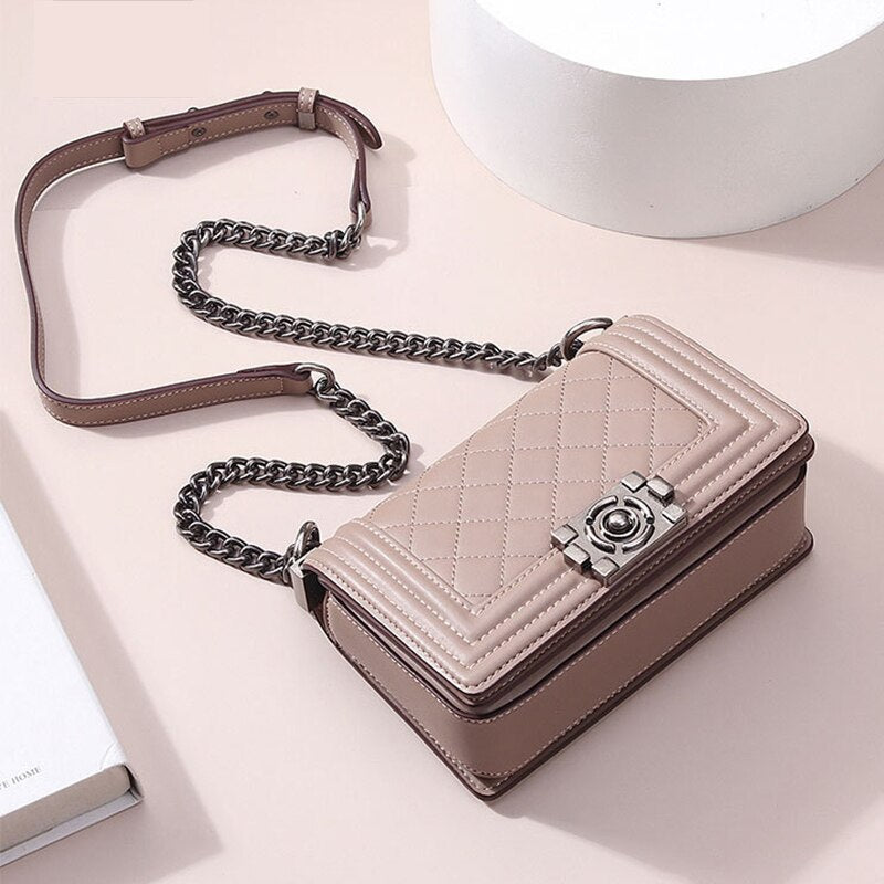 100% Genuine Leather Crossbody Bags 2019 Famous Brand Handbags Female Luxury Handbags Women Bags Designer Ladies Shoulder Bag
