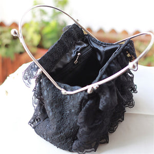 Women Totes Lace Bags | Lolita Bags For Women Bride Wedding - Bags Handmade Gothic Vintage.