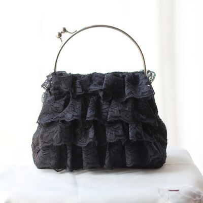 Women Totes Lace Bags | Lolita Bags For Women Bride Wedding - Bags Handmade Gothic Vintage.