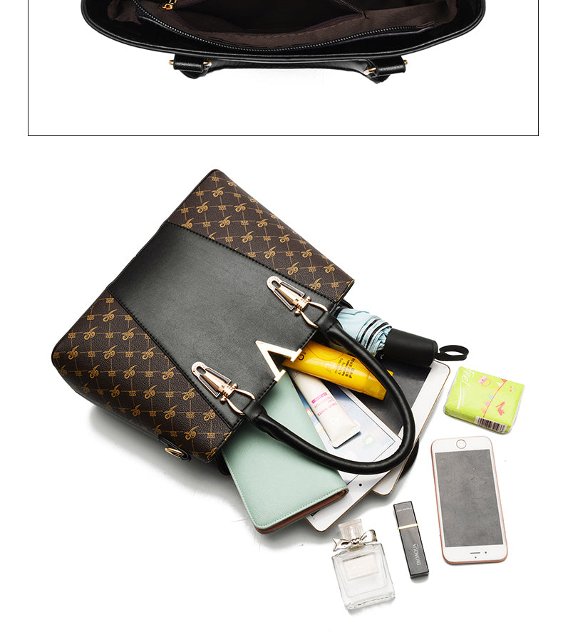 Set 2 Pcs Leather Handbag Women - Bag Ladies Hand Bags for Women 2020.