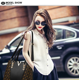 Set 2 Pcs Leather Handbag Women - Bag Ladies Hand Bags for Women 2020.