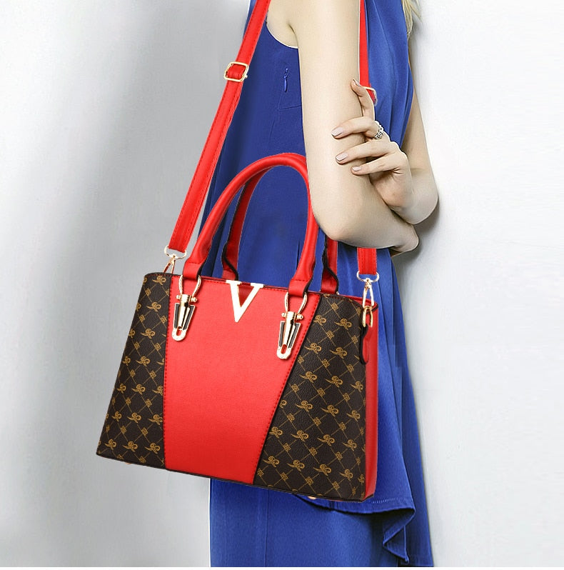 Set 2 Pcs Leather Handbag Women - Bag Ladies Hand Bags for Women 2020.