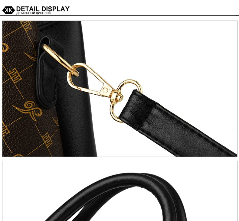 Set 2 Pcs Leather Handbag Women - Bag Ladies Hand Bags for Women 2020.