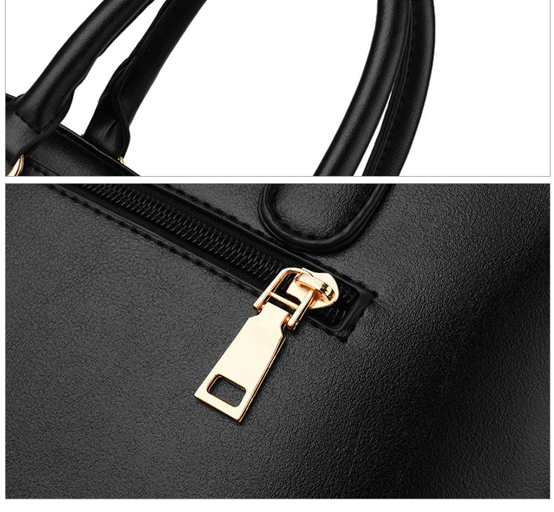 Set 2 Pcs Leather Handbag Women - Bag Ladies Hand Bags for Women 2020.