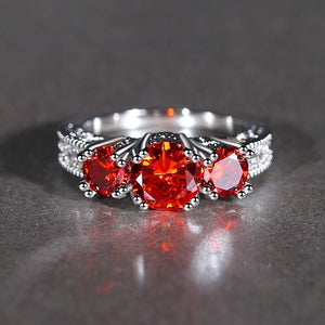 CZ Ring top quality crystal ladies (AAA) cubic Zircon.
