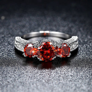 CZ Ring top quality crystal ladies (AAA) cubic Zircon.