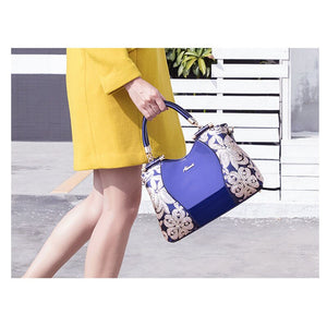 Women Bags For Ladies - Handbags Large Capacity Women's - Top-handle Hand bags - Floral Luxury Patent Leather Bag.