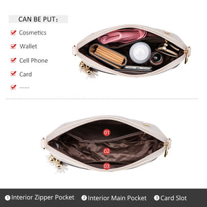 LOVEVOOK women shoulder bags crossbody bags for ladies large tote bag set 3 pcs clutch and purse luxury handbag women designer