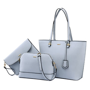 LOVEVOOK women shoulder bags crossbody bags for ladies large tote bag set 3 pcs clutch and purse luxury handbag women designer