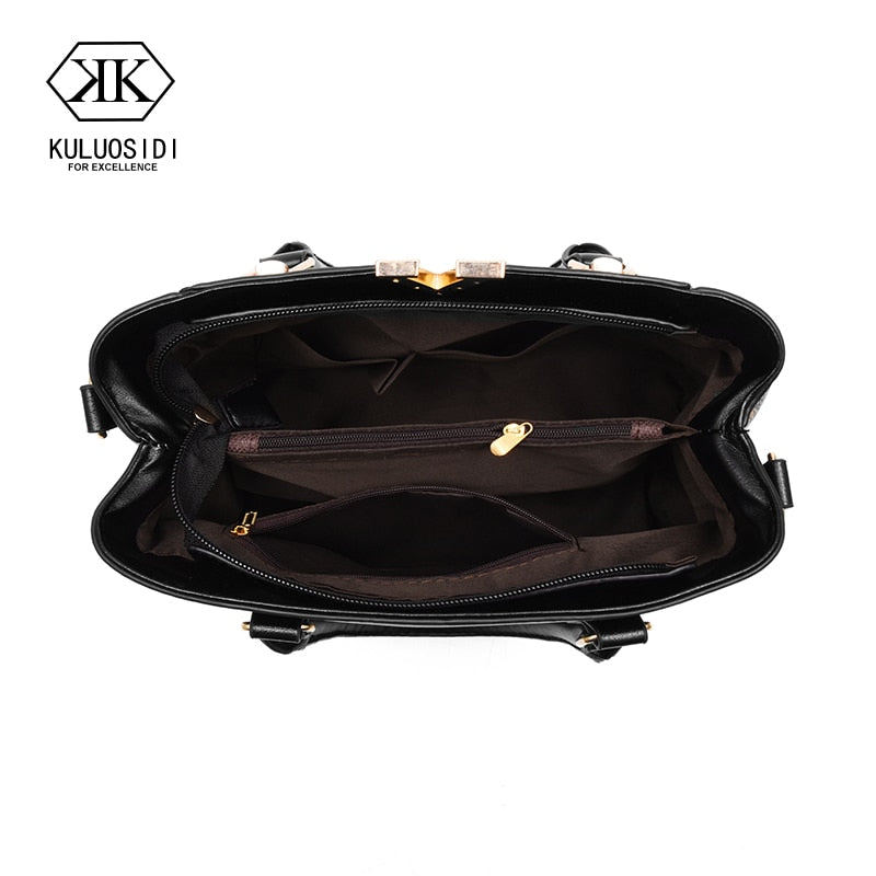 Set 2 Pcs Leather Handbag Women - Bag Ladies Hand Bags for Women 2020.