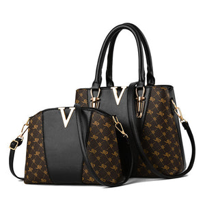 Set 2 Pcs Leather Handbag Women - Bag Ladies Hand Bags for Women 2020.