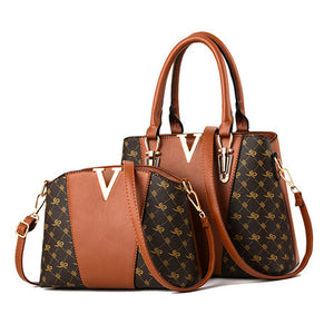 Set 2 Pcs Leather Handbag Women - Bag Ladies Hand Bags for Women 2020.