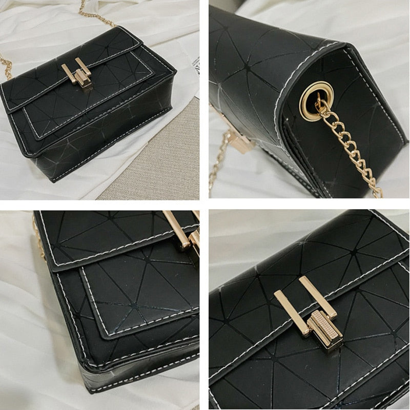 Women Shoulder Bags 2020 summer new Korean version of the Messenger bag handbag chain wild crack printing wild shoulder bag