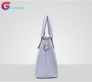 [6 Pieces] Set Leather Bags Alligator - Shoulder Bag Female Casual Tote - Women Messenger Bag Set Bolsas Feminina.