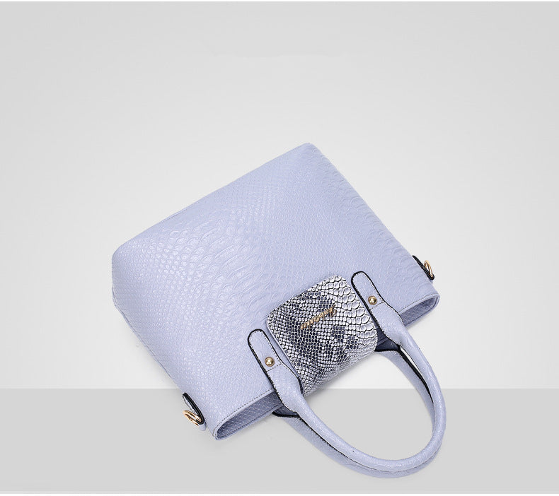 [6 Pieces] Set Leather Bags Alligator - Shoulder Bag Female Casual Tote - Women Messenger Bag Set Bolsas Feminina.