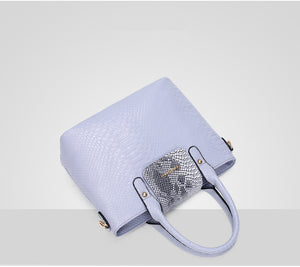 [6 Pieces] Set Leather Bags Alligator - Shoulder Bag Female Casual Tote - Women Messenger Bag Set Bolsas Feminina.