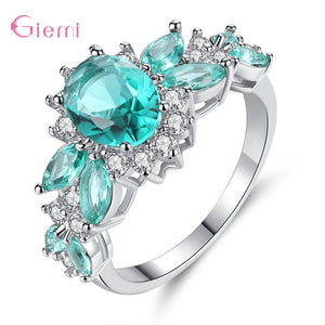 Wholesale Cubic Zircon 925 Sterling Silver Geometric Pendant Necklace Fashion Jewelry Top Quality Beautiful Christmas Gift