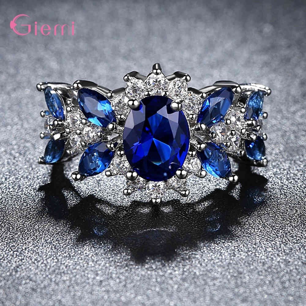 Wholesale Cubic Zircon 925 Sterling Silver Geometric Pendant Necklace Fashion Jewelry Top Quality Beautiful Christmas Gift