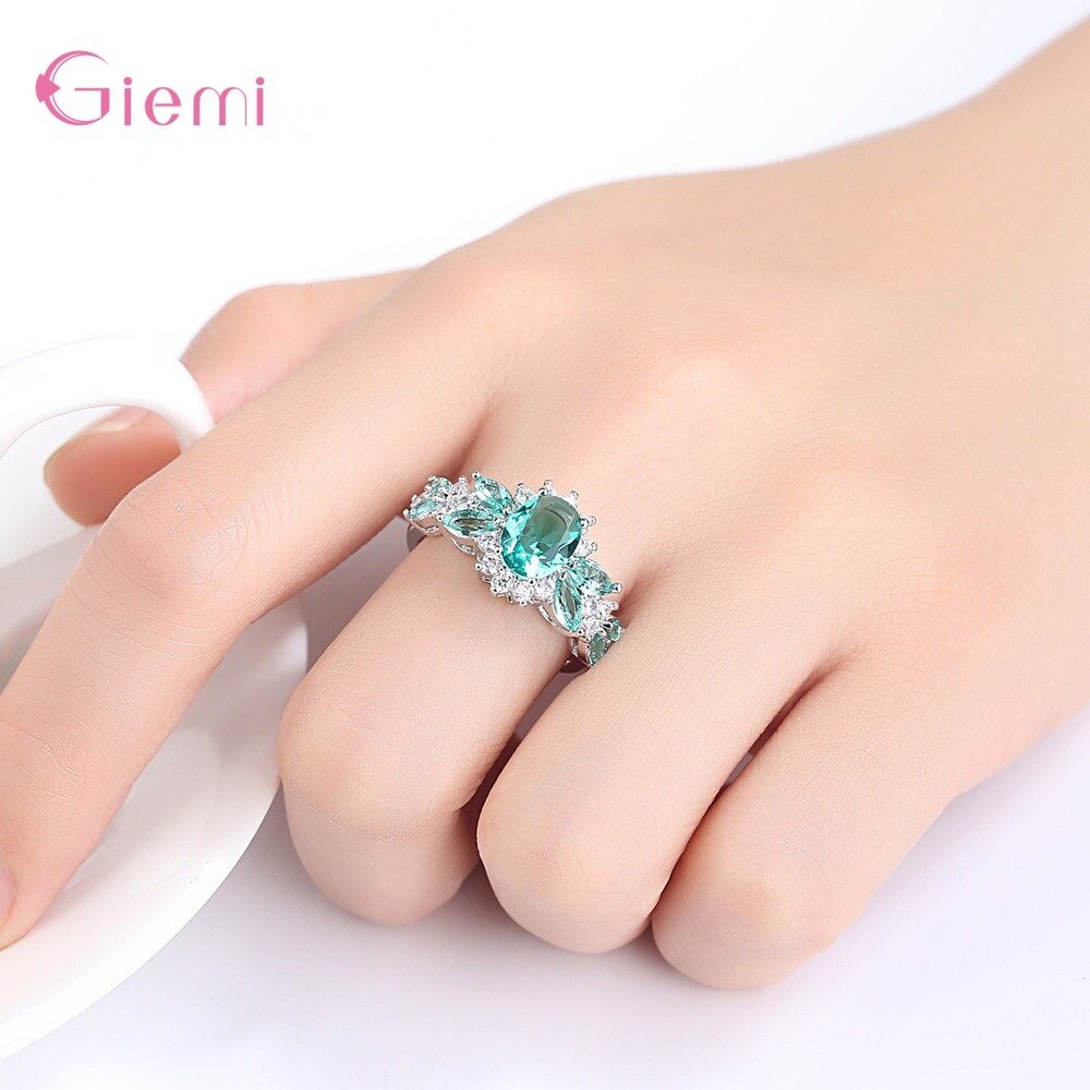 Wholesale Cubic Zircon 925 Sterling Silver Geometric Pendant Necklace Fashion Jewelry Top Quality Beautiful Christmas Gift
