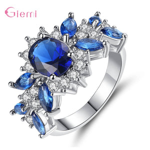 Wholesale Cubic Zircon 925 Sterling Silver Geometric Pendant Necklace Fashion Jewelry Top Quality Beautiful Christmas Gift