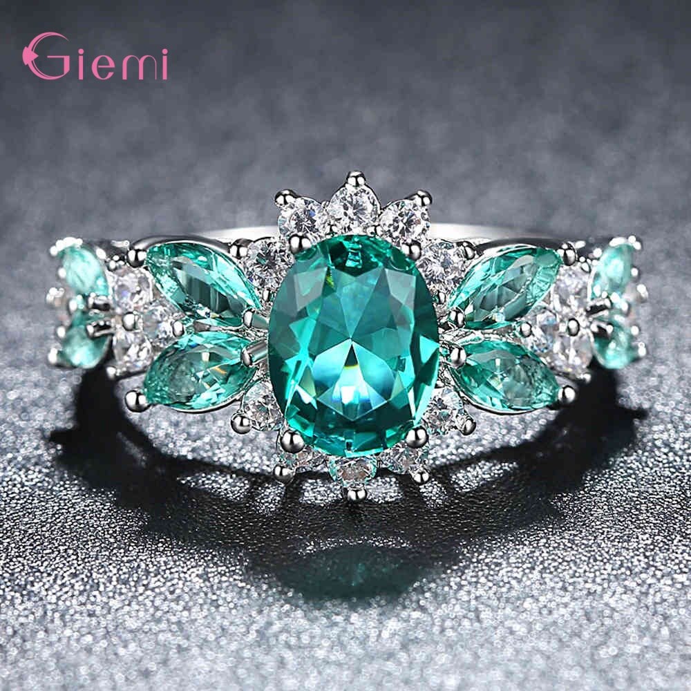 Wholesale Cubic Zircon 925 Sterling Silver Geometric Pendant Necklace Fashion Jewelry Top Quality Beautiful Christmas Gift