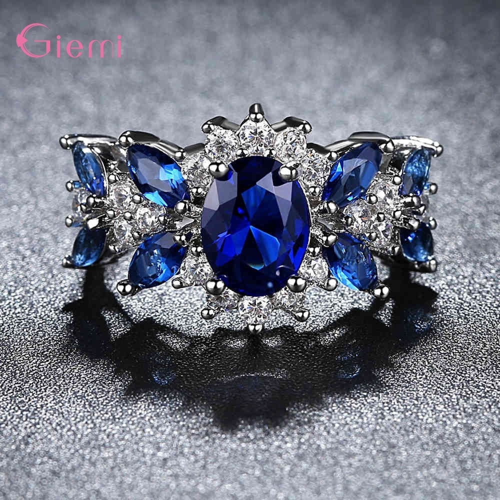 Wholesale Cubic Zircon 925 Sterling Silver Geometric Pendant Necklace Fashion Jewelry Top Quality Beautiful Christmas Gift